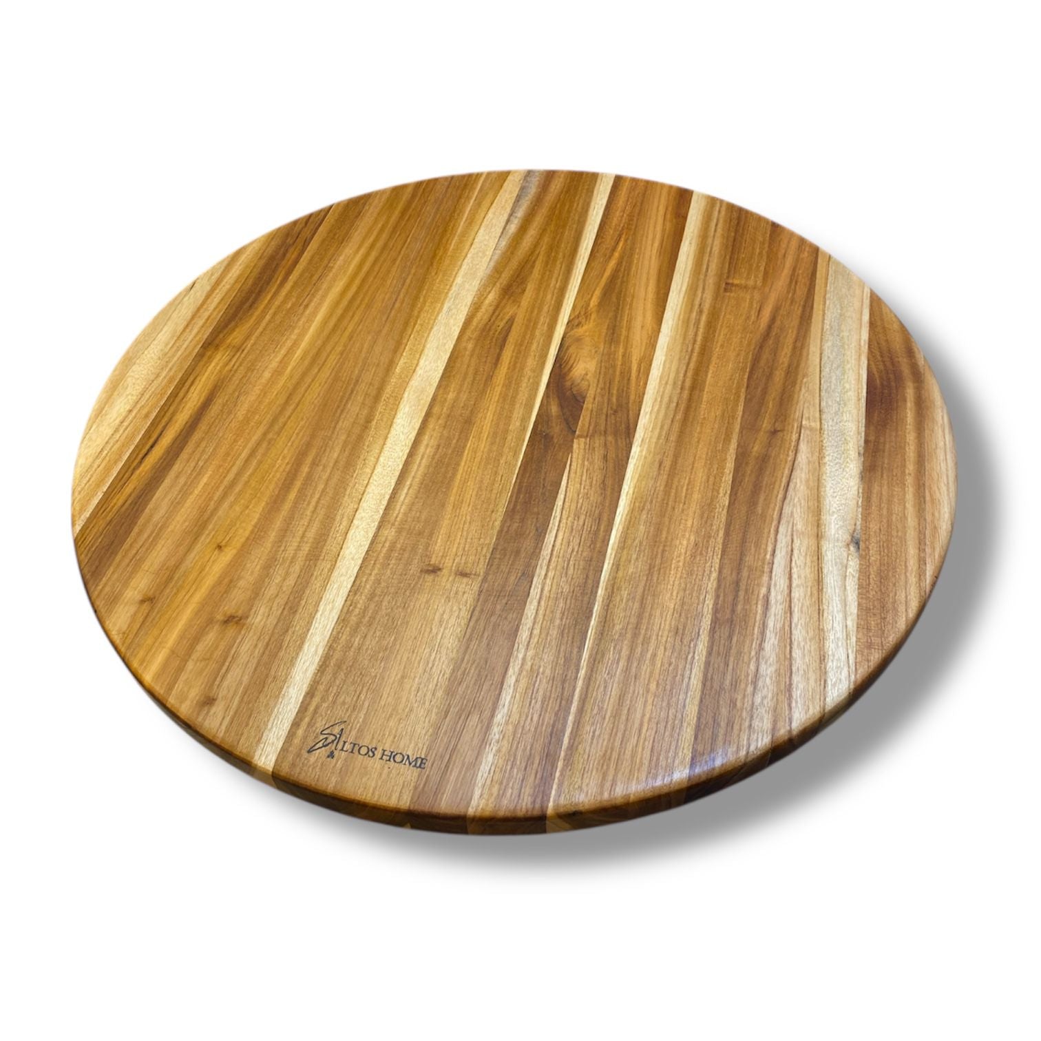 TABLA CIRCULAR GIRATORIA TECA