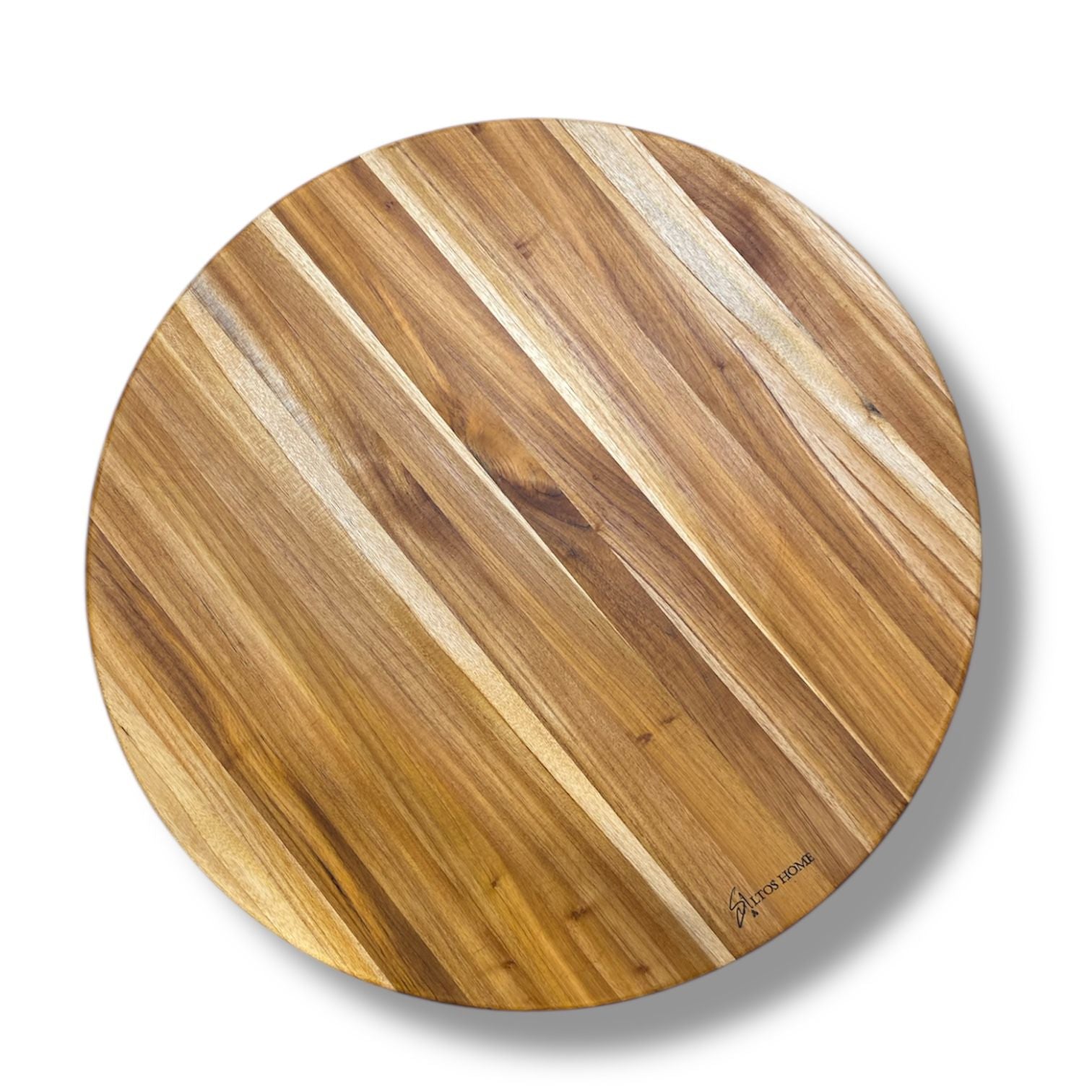 TABLA CIRCULAR GIRATORIA TECA