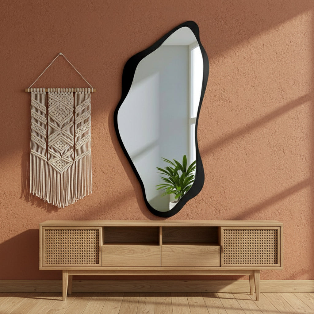 ESPEJO ORGÀNICO WAVE BLACK