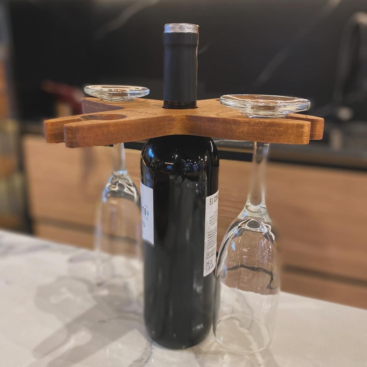 SOPORTE BOTELLAS 4 COPA